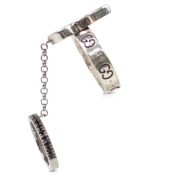 Gucci Boston Terrier Double Ring - Picture 3 of 3